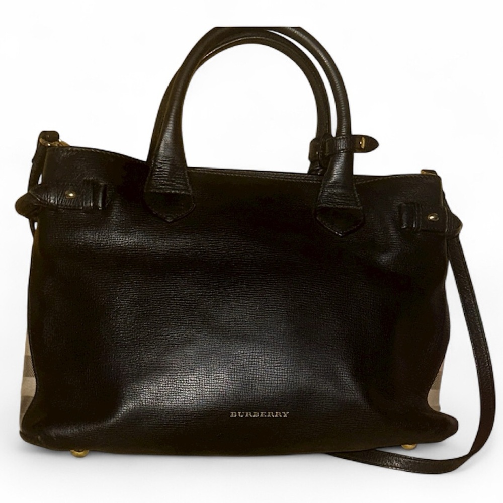 Burberry Black Leather Handbag